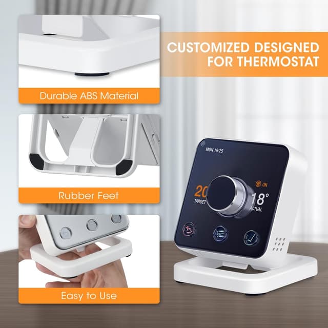 Detalle de Aieve holder stand for Hive thermostat (free-standing mounting bracket for Active Heating models)