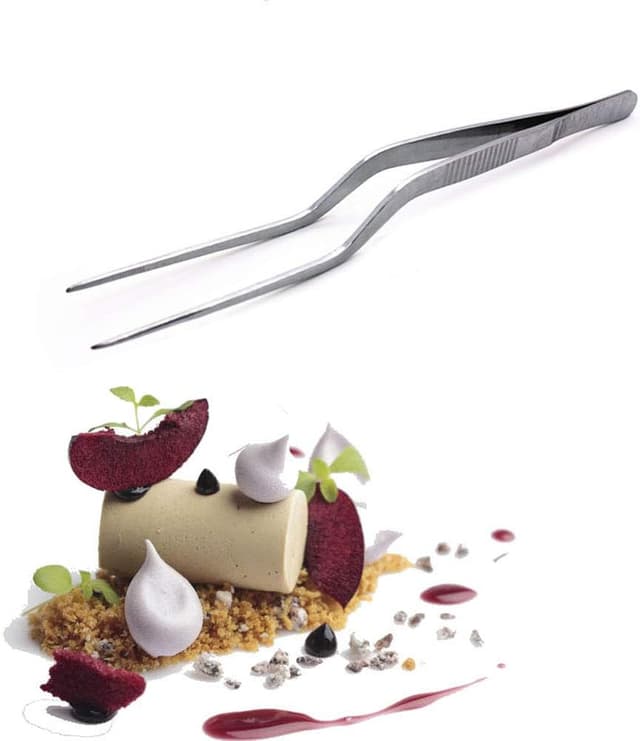 Imagen de ABMRO 160mm Stainless Steel Chef Tweezers en OfertitasTOP