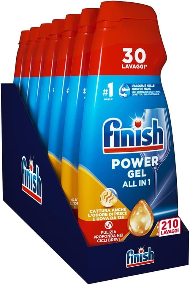 Imagen de Finish Powergel detersivo lavastoviglie 210 lavaggi en OfertitasTOP