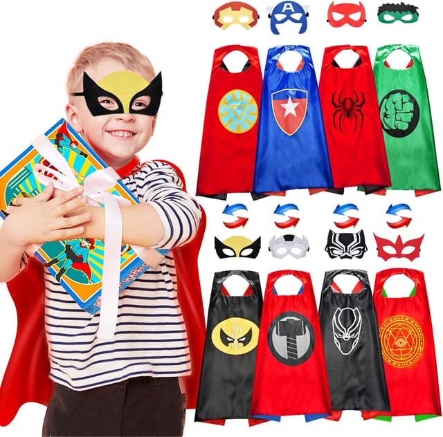 Imagen de Roko Toys Superhero Capes for Kids 4-Pack en OfertitasTOP