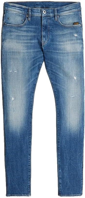 Detalle de G-Star Herren Revend FWD Skinny Jeans – Revend-Fit mit Nieten-Details und Münztasche