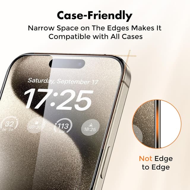 Thumbnail 5 de UNBREAKcable Screen Protector for iPhone 15 Pro