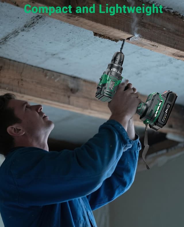 Thumbnail 6 de CEEIGOO Trapano Avvitatore Brushless 21V 42N.m