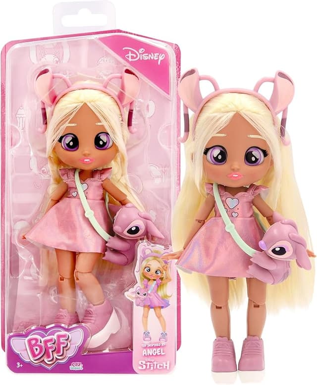 Thumbnail 6 de BFF by BEBÉS LLORONES Disney Minnie, muñeca articulada para 3+ años