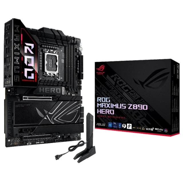 Detalle de ASUS ROG MAXIMUS Z890 HERO placa base
