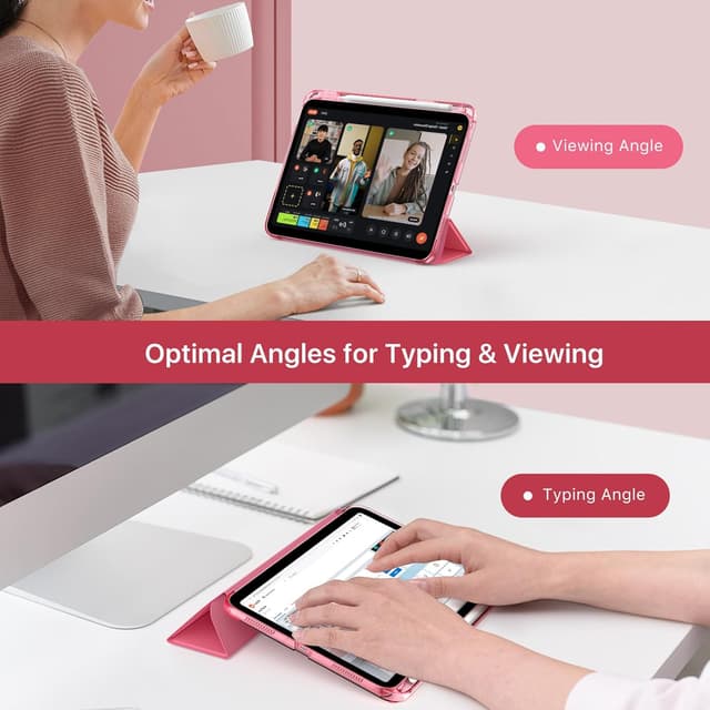 Thumbnail 3 de MoKo Custodia iPad 11 Pollici A16, Anguria Rosa