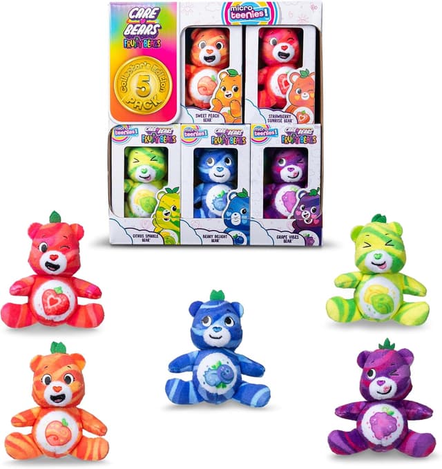 Detalle de Micro Teenies Fruit Friends 5-pack 7,5 cm