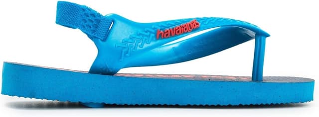 Detalle de Havaianas Mixte bébé Baby Logomania Tongues : des tongs confortables et faciles à vivre