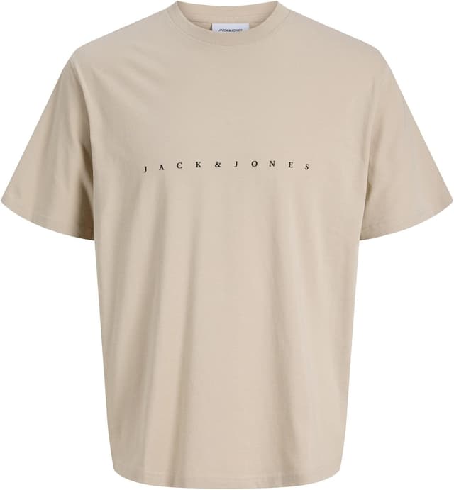Detalle de JACK & JONES Logo T-Shirt Rundhals 100% Baumwolle