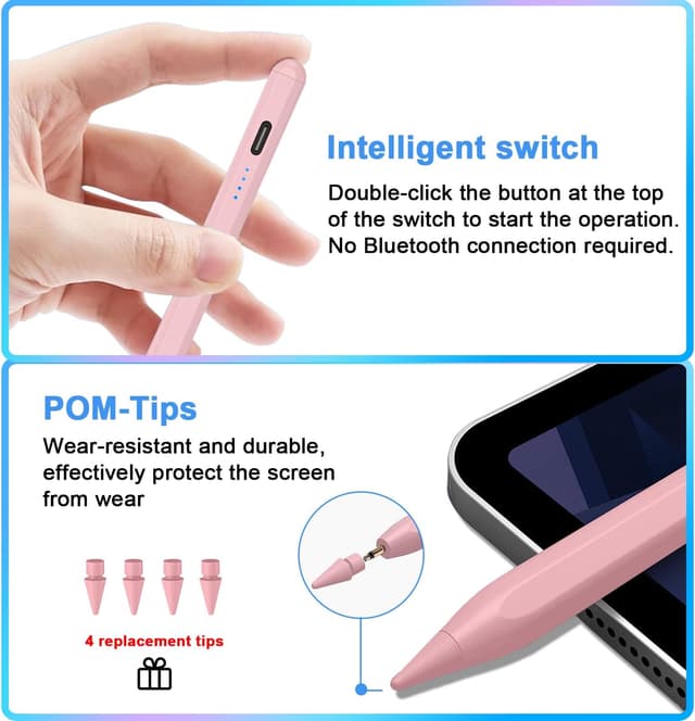 Thumbnail 6 de iPad stylus pen for 9th & 10th, Type-C