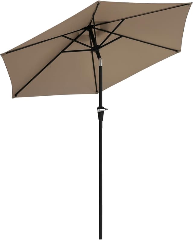 Detalle de Outsunny Sombrilla Terraza Ø230 cm