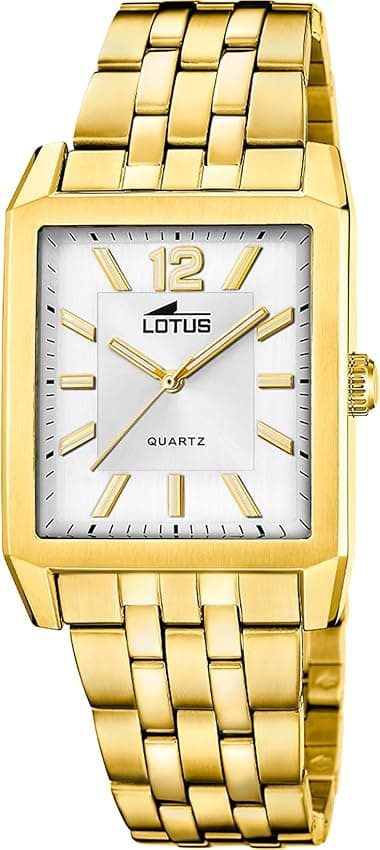 Detalle de Lotus 18984/1 reloj 5 atm acero 316l dorado