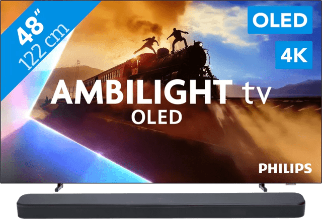 Detalle de Philips OLED760 Ambilight 48 Zoll 4K