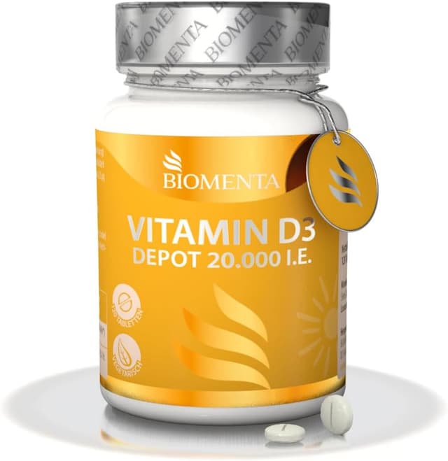 Imagen de BIOMENTA Vitamin D3 20.000 IU Tabletten đ en OfertitasTOP