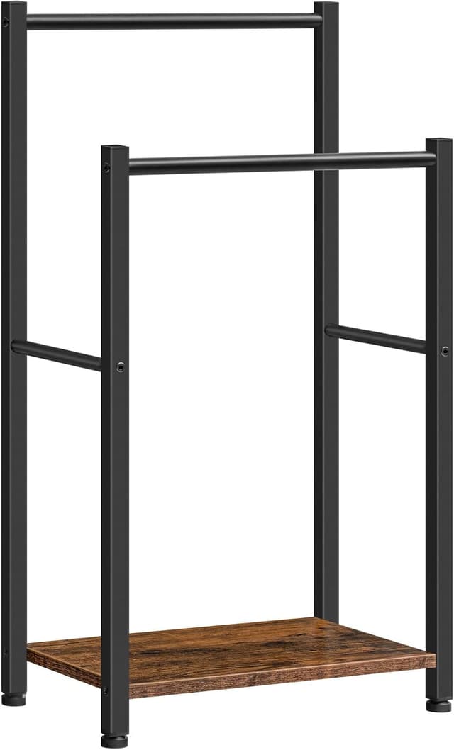 Detalle de HOOBRO EBF02LB01 portasciugamani 2 bracci