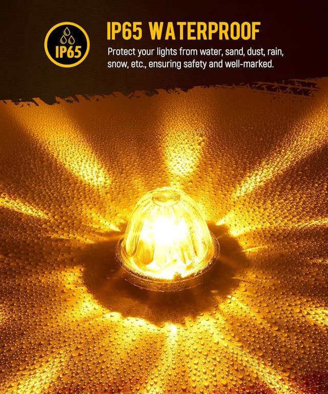 Thumbnail 5 de Partsam Glass Watermelon Side Marker 2pcs 🚚