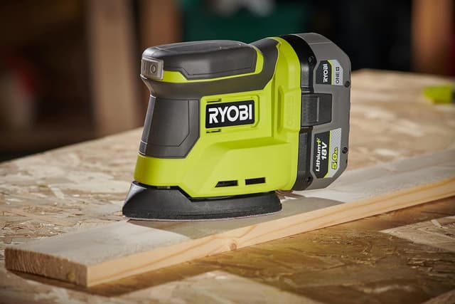 Detalle 2 de Ryobi RPS18-0 corner palm sander 18V