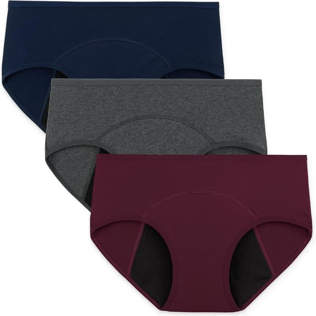Detalle de INNERSY Period Underwear 3-Pack hipster panties 🩲