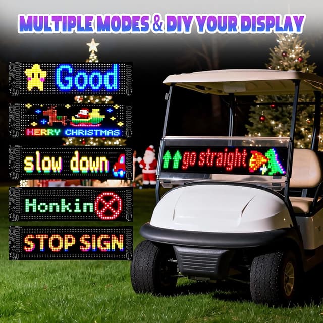 Detalle 2 de Keyzone 6.81 x 2.75 LED matrix sign