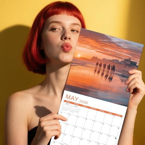 Detalle 2 de Gannyfer 2026 Beach Calendar ⚓