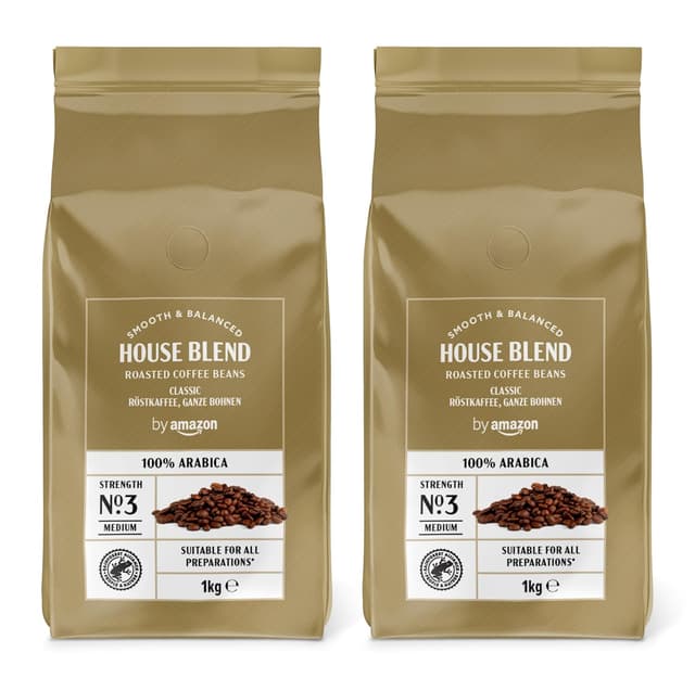 Imagen de By Amazon Kaffeebohnen Mittlere Röstung Arabica 2 kg en OfertitasTOP