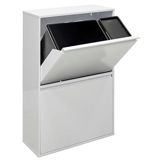 Imagen de Arregui CR601-B2 Cubo de Basura y Reciclaje 4 Compartimentos ♻ en OfertitasTOP