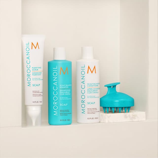 Thumbnail 1 de Moroccanoil Spazzola Massaggio Cuoio Capelluto 20,3 cm