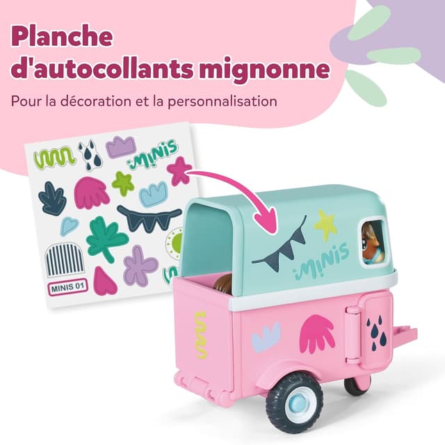 Detalle 2 de Mini remorque Cheval avec Lara BABY born 906279