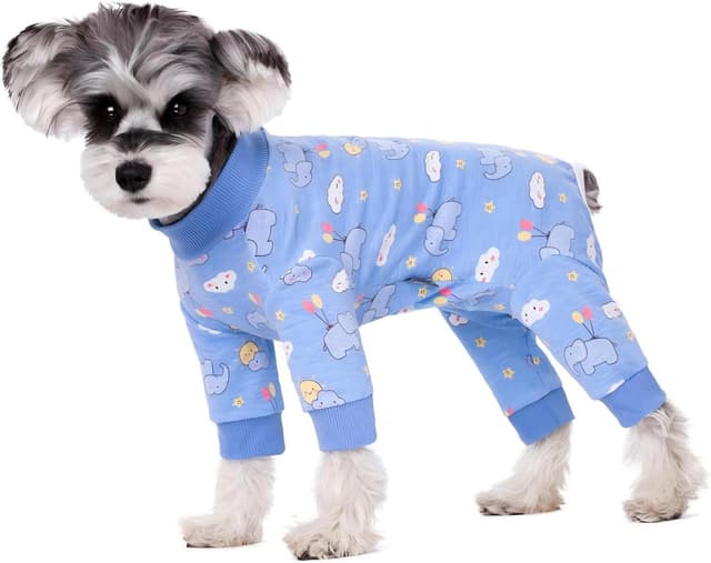 Thumbnail 6 de Blue Dream Island Dog Surgery Recovery Suit (Male/Female) – Pink Strawberry Onesie for Small/Medium Dogs