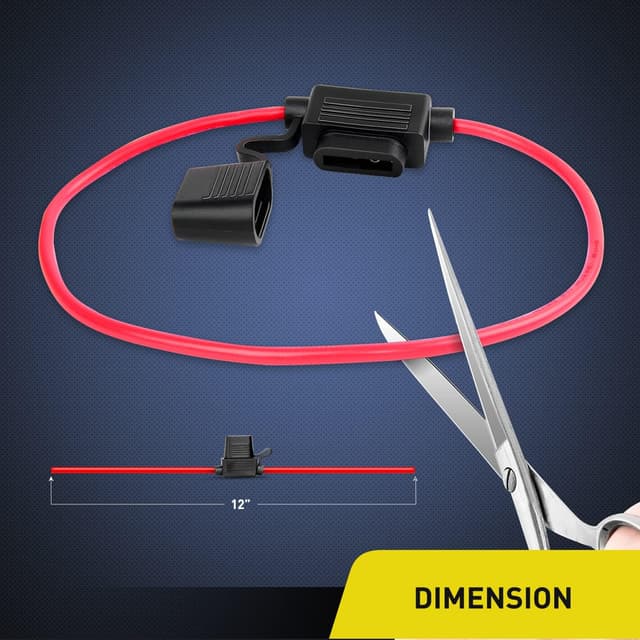 Thumbnail 2 de Nilight NI-FH01 porte-fusibles en ligne 2,08 mm²