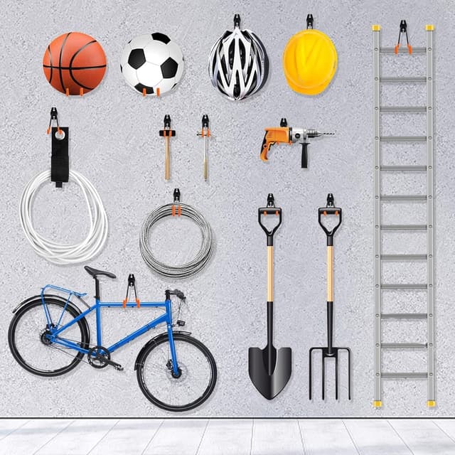 Thumbnail 6 de Kitmiido 12er Set Wandhaken 35 kg đȘ