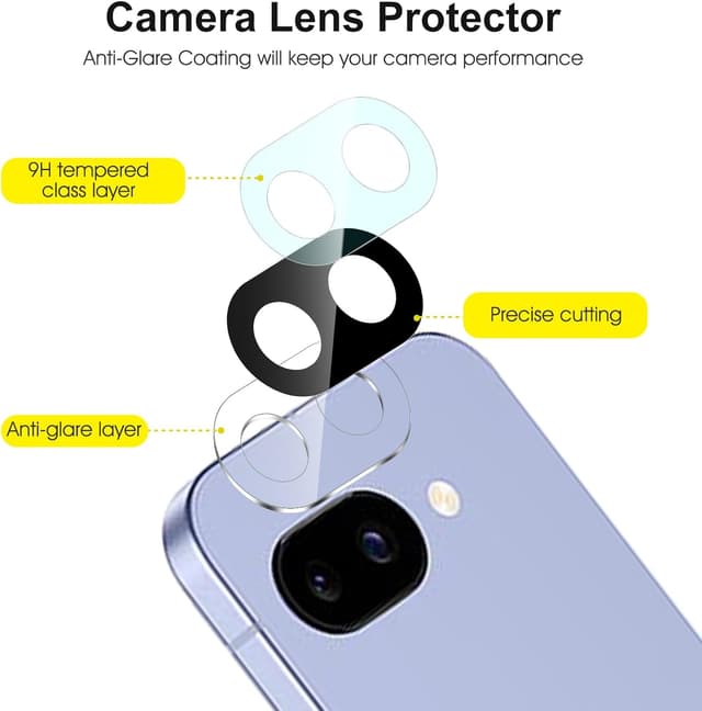 Detalle 2 de SPARIN Pixel 9a Schutzfolie 6,3 Zoll