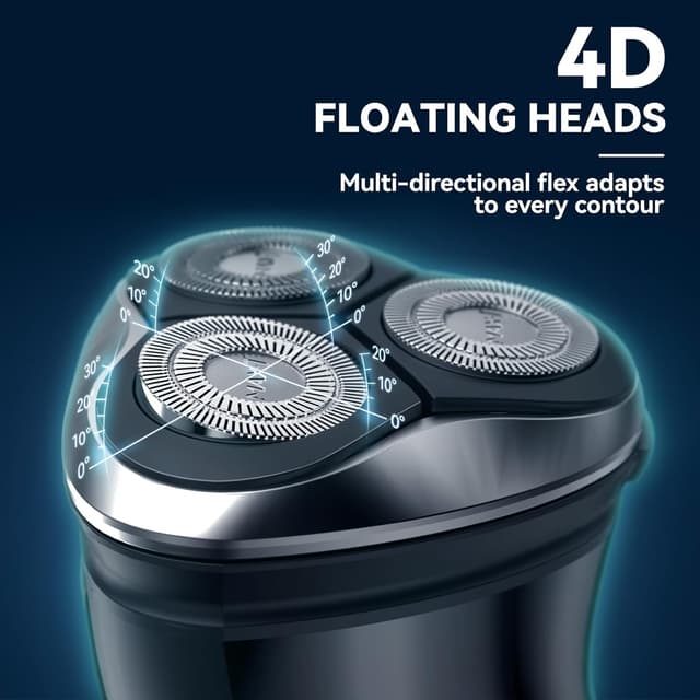 Detalle de MAX-T Electric Razor 120 mins runtime 🔌🪒