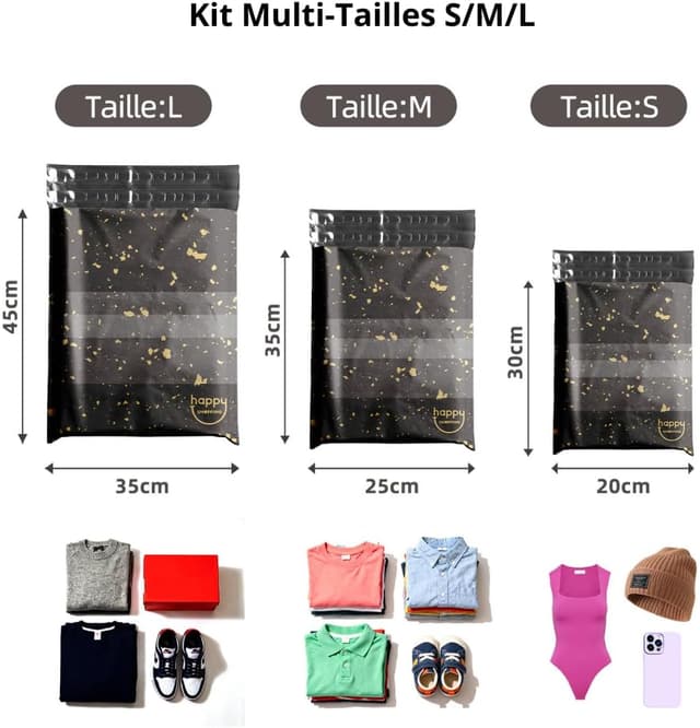 Detalle 2 de Pochettes d’Expédition Vinted Lot de 30