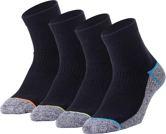 Detalle de Kodal copper infused quarter socks (4/5 pairs) – moisture-wicking, odour control and comfortable daily wear