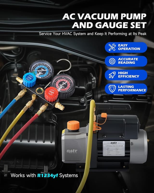 Thumbnail 1 de Orion Motor Tech R1234yf 1/3 hp Vacuum Pump