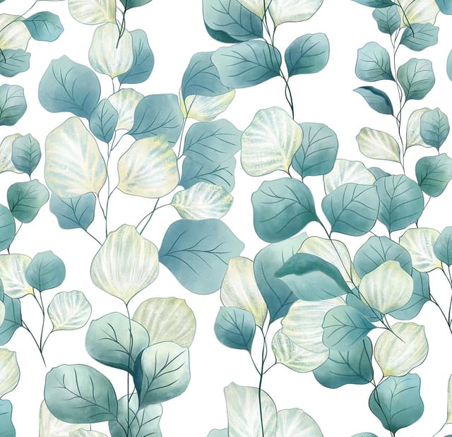 Imagen de Timeet Peel and Stick Boho Leaf Wallpaper en OfertitasTOP
