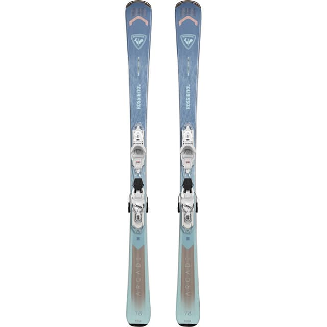 Detalle 2 de Rossignol Arcade 78 + fijación XP10 para mujer (esquí de pista) — VAS, rocker y control de cantos