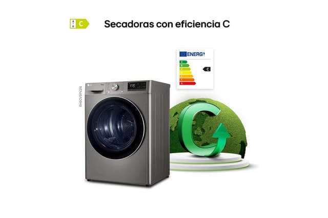 Detalle 1 de RH90V9PV2N Outlet Secadora 9 kg con bomba de calor 💧