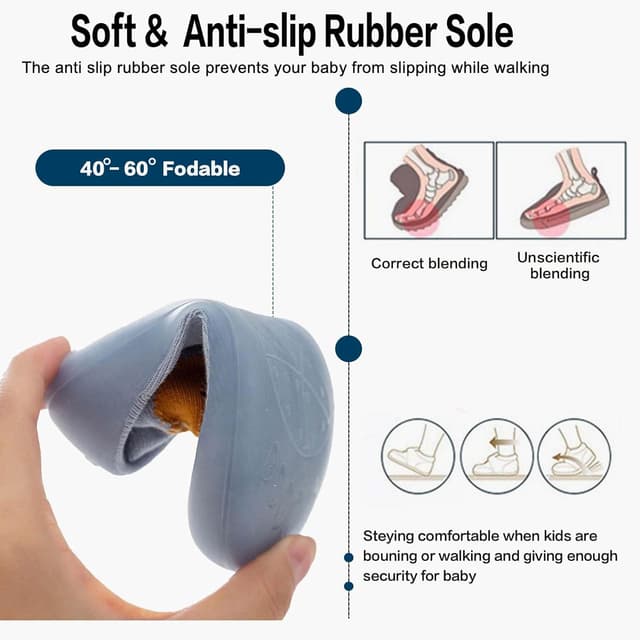 Detalle de First Walking Shoes for Baby Non‑Slip