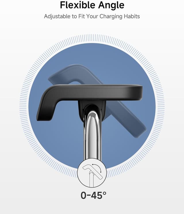 Detalle 2 de SwanScout 505S vertical charger stand for Samsung Galaxy Watch (8/8 Classic/Ultra, 7, Ultra/FE, 6, 6 Classic, 5/5 Pro, 4, Active 2/Active)