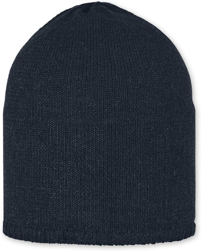 Detalle de Sterntaler Unisex Baby Mütze aus Strick – Weiche Strickmütze in Navy (Tropfnur 35)