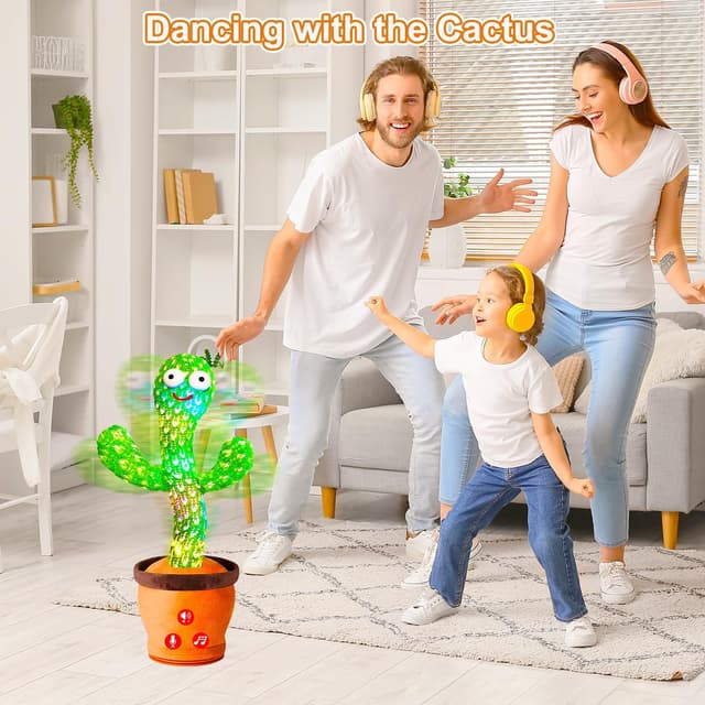 Thumbnail 5 de Baby Dancing Talking Cactus Toy