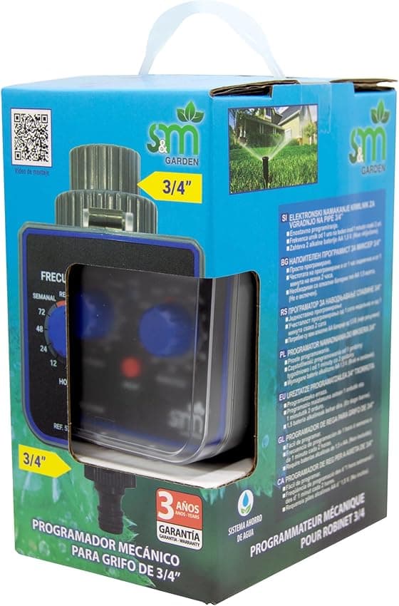 Thumbnail 4 de S&M 590054 Programador de grifo 3/4" para riego automático