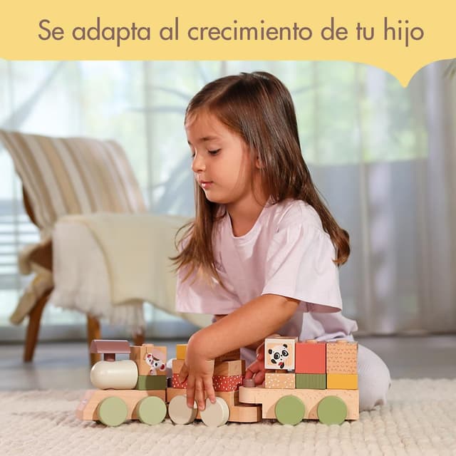 Thumbnail 1 de Tiny Love Tren Acoplable de Madera 14 piezas