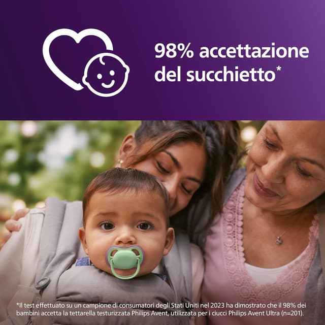 Detalle 2 de Philips Avent Ultra Start Ciuccio 6-18 mesi