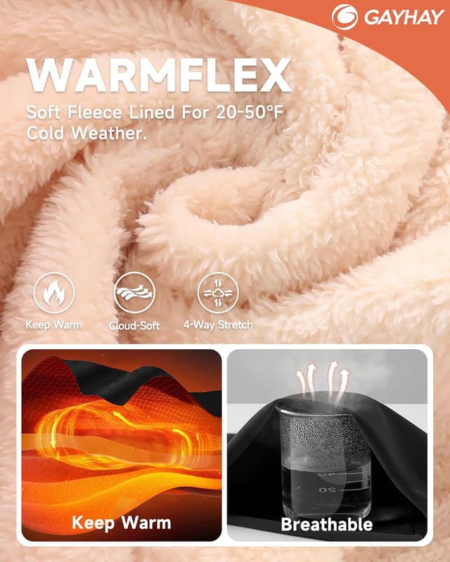 Detalle 2 de GAYHAY Fleece Lined Sweatpants 14°F