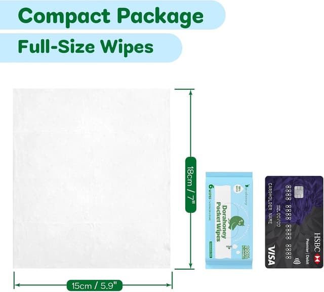 Thumbnail 4 de Dorahoney Lingettes toilette 144