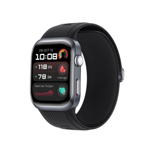 Detalle 2 de Huawei Watch D2 AMOLED de 1.82" negro con banda de fluoroelastómero