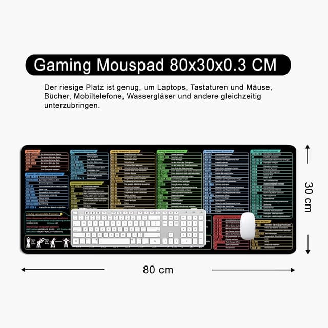 Thumbnail 3 de Excel Mauspad 80x30 cm 🖱